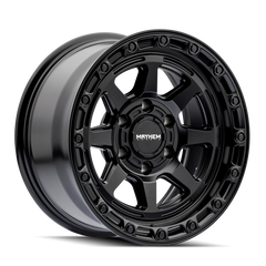 Mayhem Ridgeline 8306 Satin Black 17X8.5 5-127 -6MM 78.1MM 8306-7873MB