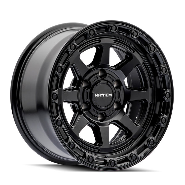 Mayhem Ridgeline (8306) Satin Black 18X9 6X139.7 20MM 106MM 8306-8983MB20