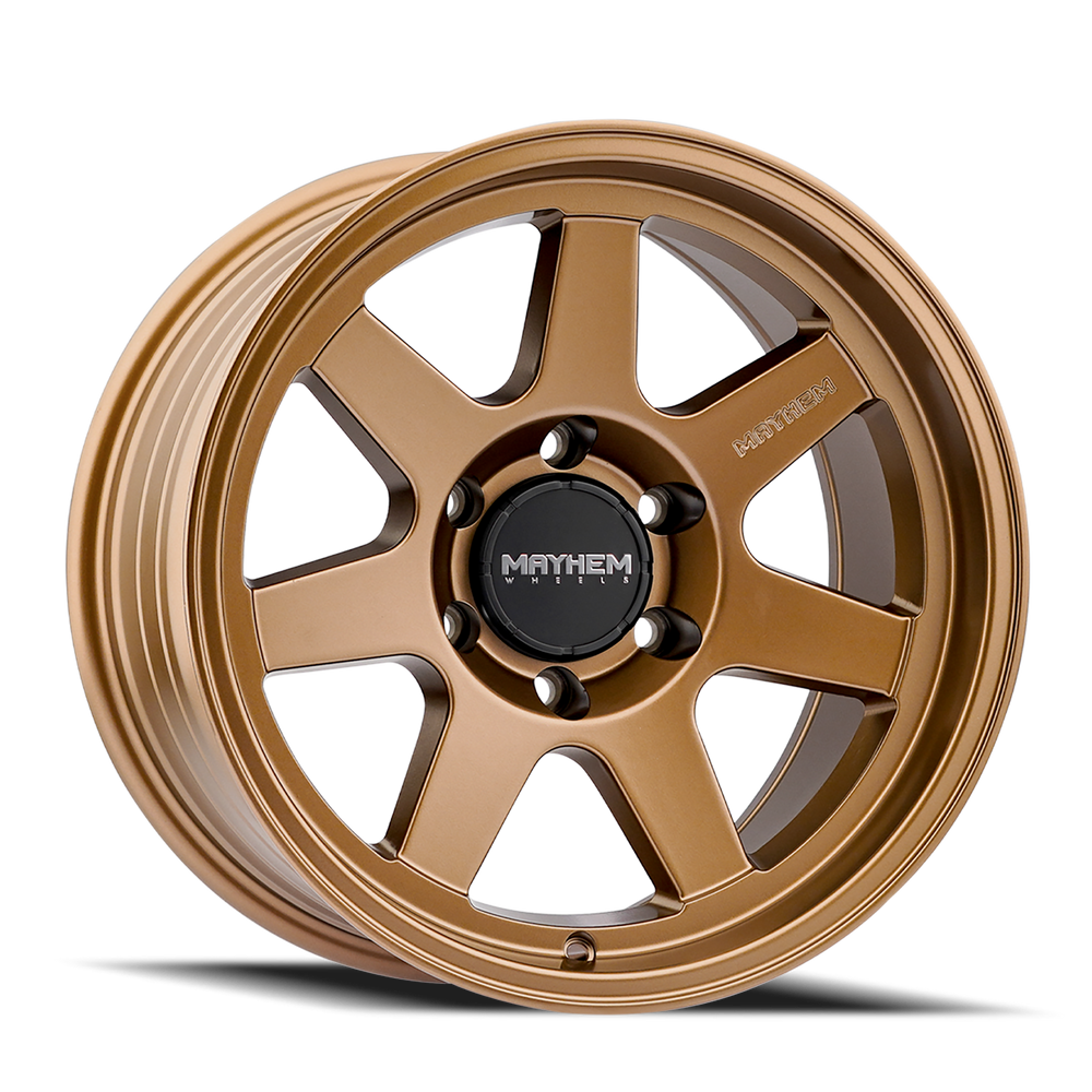 Mayhem Convoy 8307 Satin Bronze 17X9 5-127 -6MM 78.1MM 8307-7973MZ