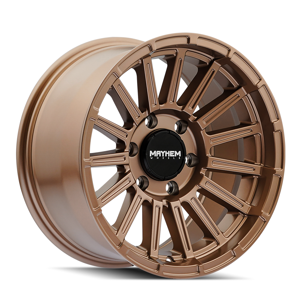 Mayhem Granite 8309 Satin Bronze 17X9 6-135 0MM 87.1MM 8309-7936MZ