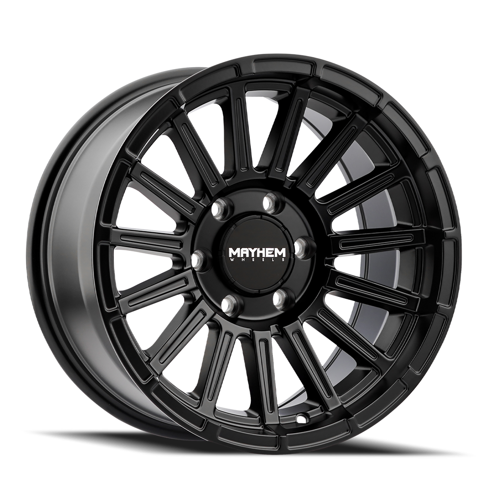 Mayhem Granite 8309 Satin Black 17X9 6-135 0MM 87.1MM 8309-7936B
