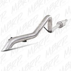 MBRP 2-1/2" Cat-Back Aluminum Single Exhaust - 07-11 Wrangler JK 4 Door 3.8L