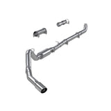 MBRP 4" DOWN PIPE BACK ALUMINUM SINGLE EXHAUST ; 01-07 SILVERADO/SIERRA HD 6.6L DIESEL