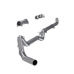 MBRP 4" Down Pipe Back Aluminum Single Exhaust - 01-07 Silverado/Sierra HD - Does Not Include Muffler - Single Side Exit