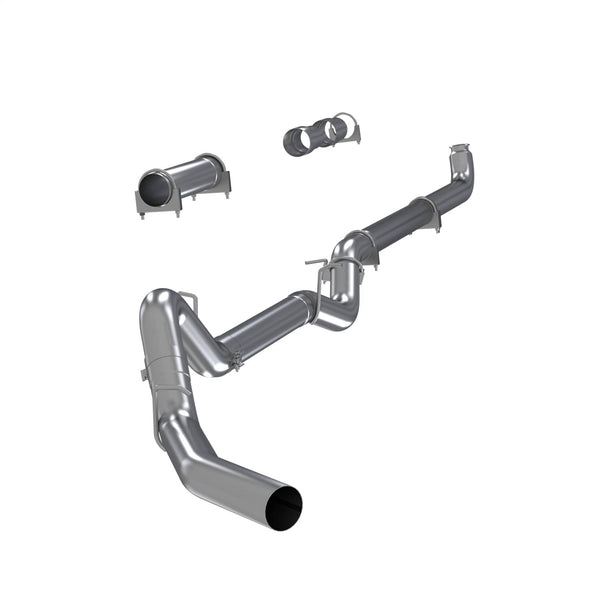 MBRP 4" Down Pipe Back Aluminum Single Exhaust - 01-07 Silverado/Sierra HD - Does Not Include Muffler - Single Side Exit