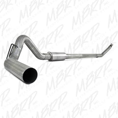 MBRP Mbpr 4" Turbo Back Aluminum Single Exhaust - 94-98 Dodge Ram 2500/3500 Diesel