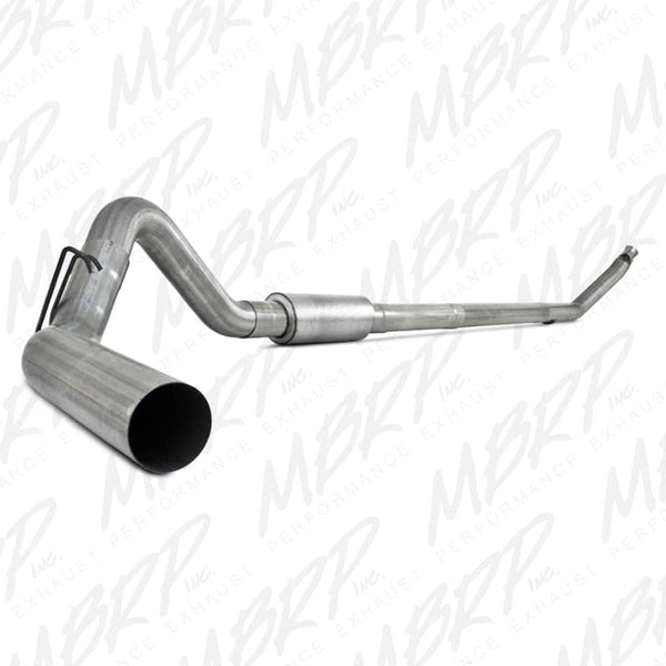 MBRP Mbpr 4" Turbo Back Aluminum Single Exhaust - 94-98 Dodge Ram 2500/3500 Diesel