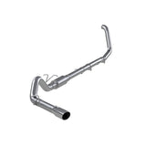 MBRP 4" TURBO BACK ALUMINUM SINGLE EXHAUST ; 99-03 SUPER DUTY 7.3L ; SINGLE SIDE EXIT ; DOES NOT FIT MODELS WITH DUAL FU