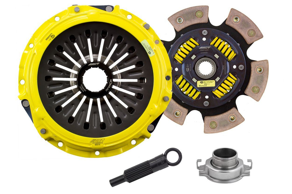 Advanced Clutch ACT Heavy Duty Race Sprung 6 Pad Clutch Kit with Monoloc (ME2-HDG6)