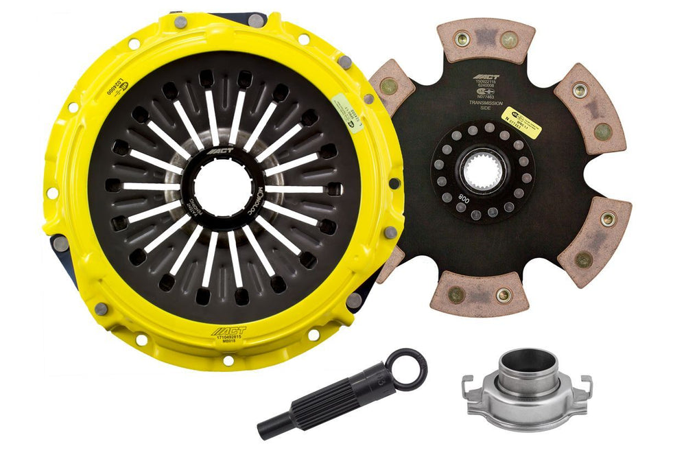 Advanced Clutch ACT Heavy Duty Race Rigid 6 Pad Clutch Kit with Monoloc (ME2-HDR6)