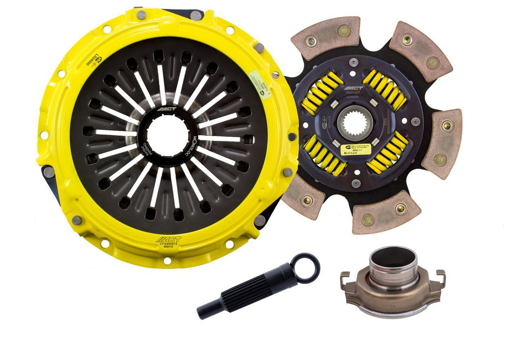 Advanced Clutch ACT Heavy Duty Race Sprung 6 Pad Clutch Kit with Monoloc (ME3-HDG6)