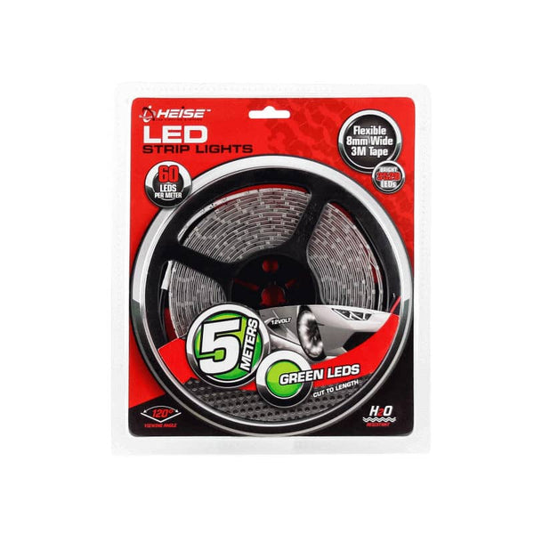 Metra 16' LED Strip Spool Green - Retail Packaging