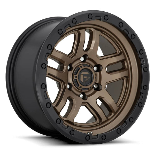 Fuel Off-Road Ammo Matte Bronze with Black Bead Ring 20X9 6-139.7 +20MM