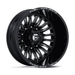 Fuel D868 Arc Dually Rear Gloss Black Milled 22X8.25 10X225 170.1 Center Bore -201MM