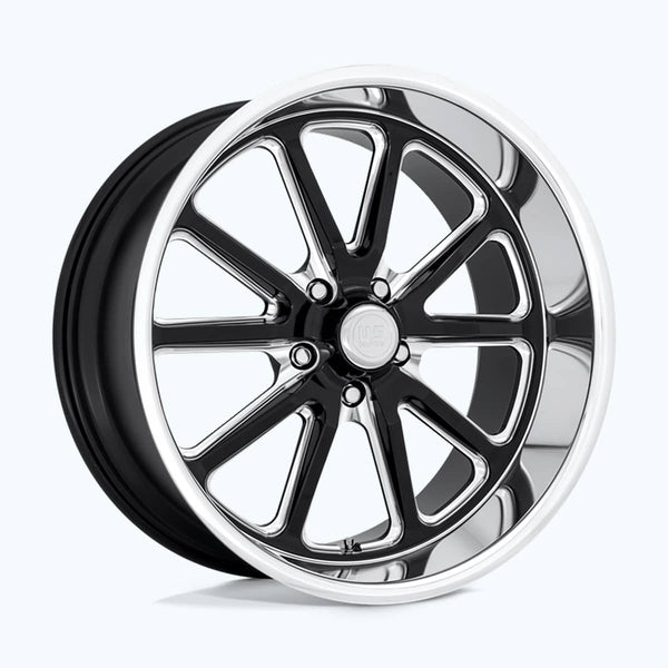 U.S. Mags U117 Rambler Gloss Black Milled 20X9.5 5X127 78.1 Center Bore +1MM
