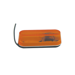 Uni-Bond Lighting (1 Bulb) 11/8" X 3.5" Thinline Marker Lamp Amber