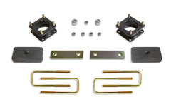 MaxTrac 2.5"/1" Leveling Kit W/ Diff Drop Kit — Grey Powdercoat, 4WD (MP886721-4)