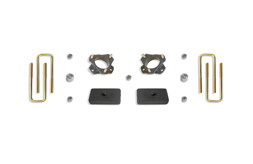 MaxTrac 2.5"/1" Leveling Kit W/ Diff Drop Kit — Grey Powdercoat, 4WD (MP886821-4)