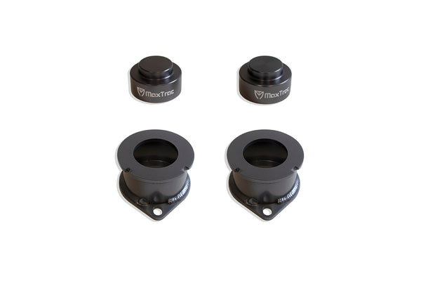 MaxTrac 2.5"/1.5" Spacer Kit — Grey Powdercoat (MP889921)