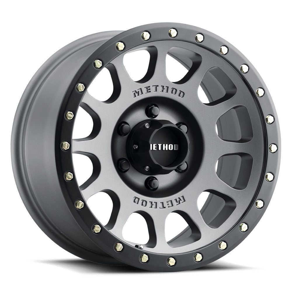 Method Race Wheels Mr305 Nv 17X8.5 0Mm Os 5X5.5 108Mm Cb Titanium/Matte Black Lip (MR30578555800)