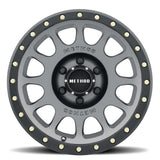 Method Race Wheels Mr305 Nv 18X9 +25Mm Os 5X150 116.5Mm Cb Titanium/Matte Black Lip