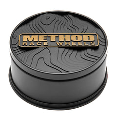Method Race Wheels Center Cap 130 mm Cb Topo Style Bronze Push Thru