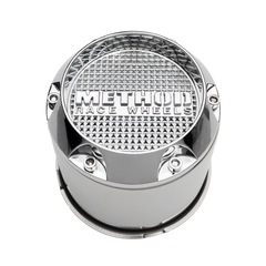Method Race Wheels Center Cap T078 130.8 mm Push Thru Chrome with SS Screws