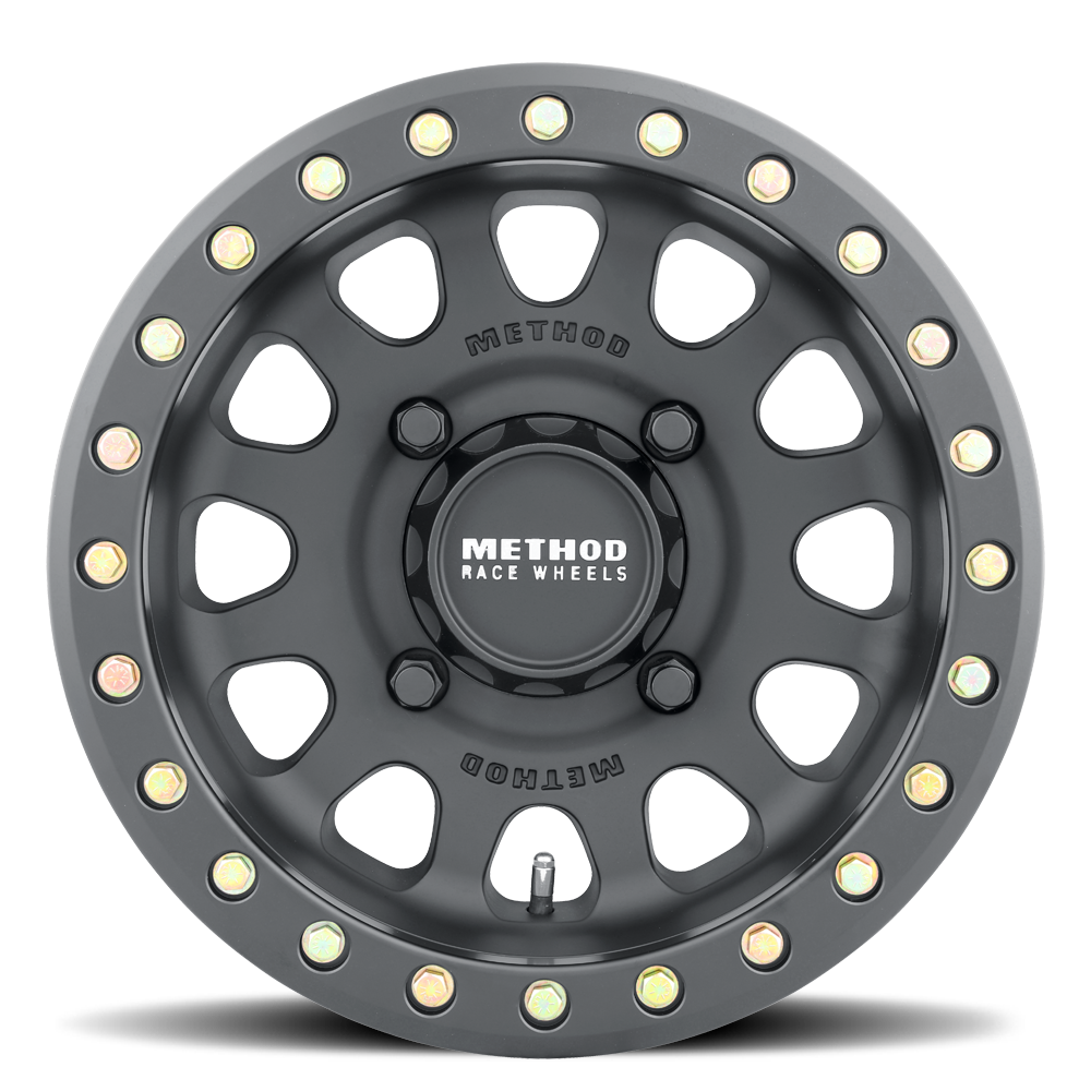 Method Race Wheels Mr401 UTV Beadlock 15X6 5+1/+53Mm Offset 4X136 106Mm Centerbore Matte Black (MR40156047551B)