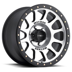 Method Race Wheels 17X8.5 Nv 8X170 Bp 4.75In B/S 0 O/S Machined/Black Street Loc (MR30578587300)