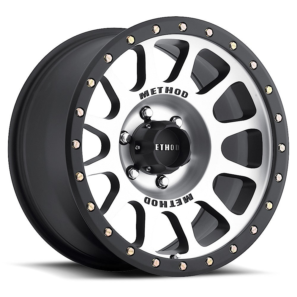Method Race Wheels 17X8.5 Nv 8X6.5 Bp 4.75In B/S 0 O/S Machined/Black Street Loc (MR30578580300)