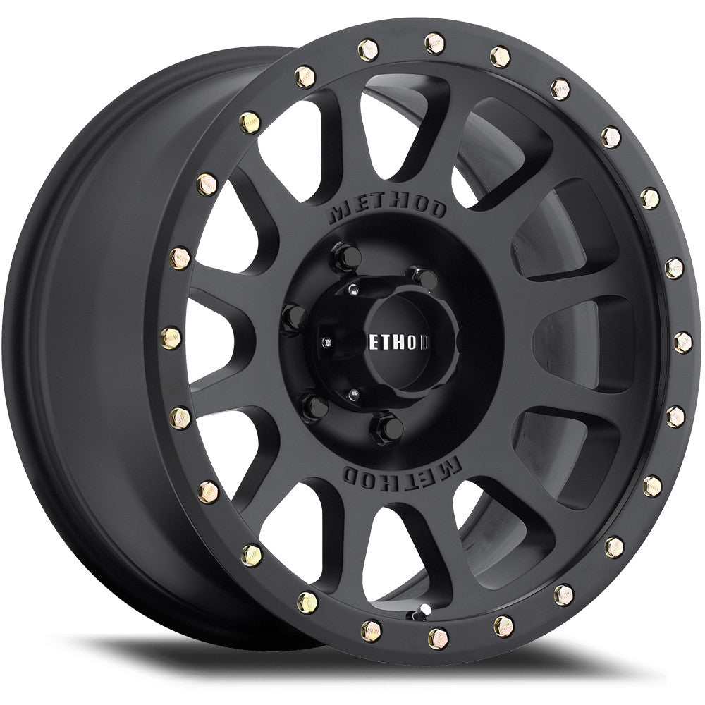 Method Race Wheels 17X8.5 Nv 5X4.5 Bp 4.75In B/S 0 O/S Matte Black (MR30578512500)