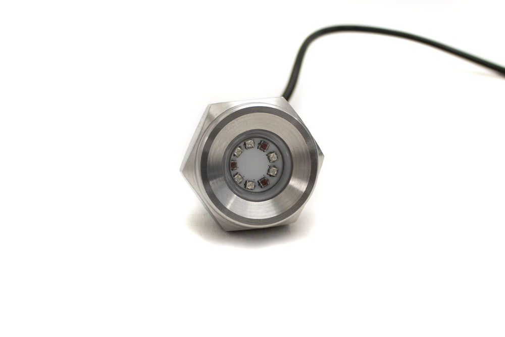 Race Sport HydroBLAST 27-Watt Ultra SLIM RGB MultiColor LED Drain Plug 259-1176 Lumens - 316 Marine Grade Stainless Steel