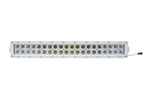 22.5 inch Marine Grade Wrap Around White Shell Dual Row Light Bar with 120-Watt 40 x 3W High Intensity LED