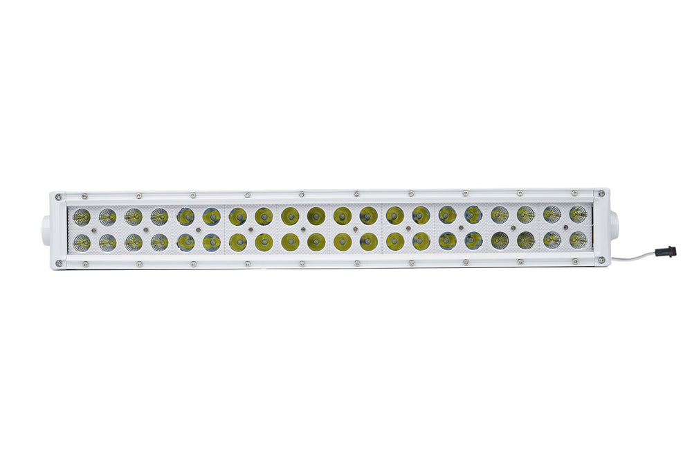 Race Sport 22.25 inch Marine Grade Dual Row Straight Light Bar with 120-Watt 40 x 3W High Intensity LEDs