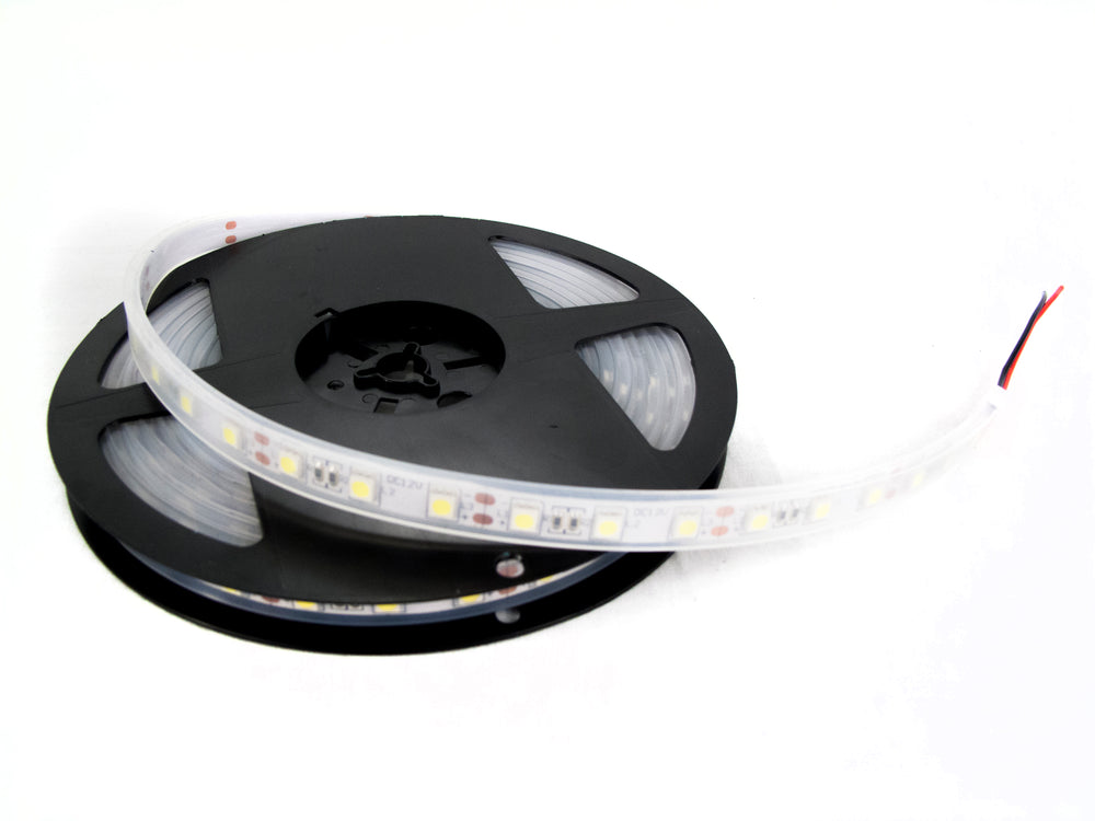 Race Sport White 16ft Flexible Strip Light w/ Clear Waterproof Sleeve IP67