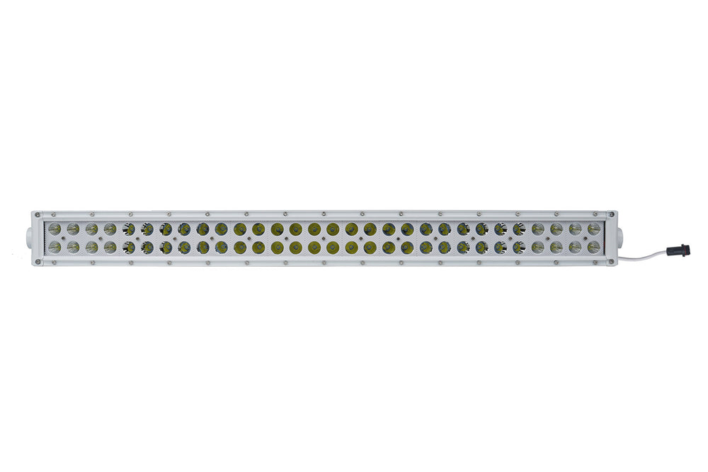 Race Sport New - 32.25inch Marine Grade Dual Row Straight Light Bar with 180-Watt 60 x 3W High Intensity LEDs