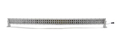 Race Sport New - 50.5inch Marine Grade Wrap Around White Shell Dual Row Light Bar with 288-Watt 96 x 3W High Intensity LEDs