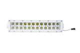 14.25inch Marine Grade Dual Row Straight Light Bar with 72-Watt 24 x 3W High Intensity LEDs