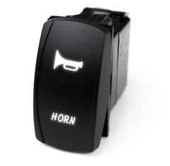 Race Sport Marine Sport LED Rocker Switch w/ White LED Radiance (Horn)