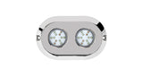 HydroBLAST 2-POD Underwater 120 Watt LED Lighting System - Marine 316 Stainless Steel - RGB Multi-Color