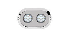 Race Sport HydroBLAST 2-POD Underwater 120 Watt LED Lighting System - Marine 316 Stainless Steel - RGB Multi-Color