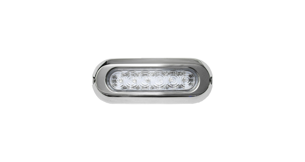 Race Sport NEW - HydroBLAST Ultra Slim 1-POD Underwater 30-Watt LED Lighting System - Marine 316 Stainless Steel - RGB Multi-Color
