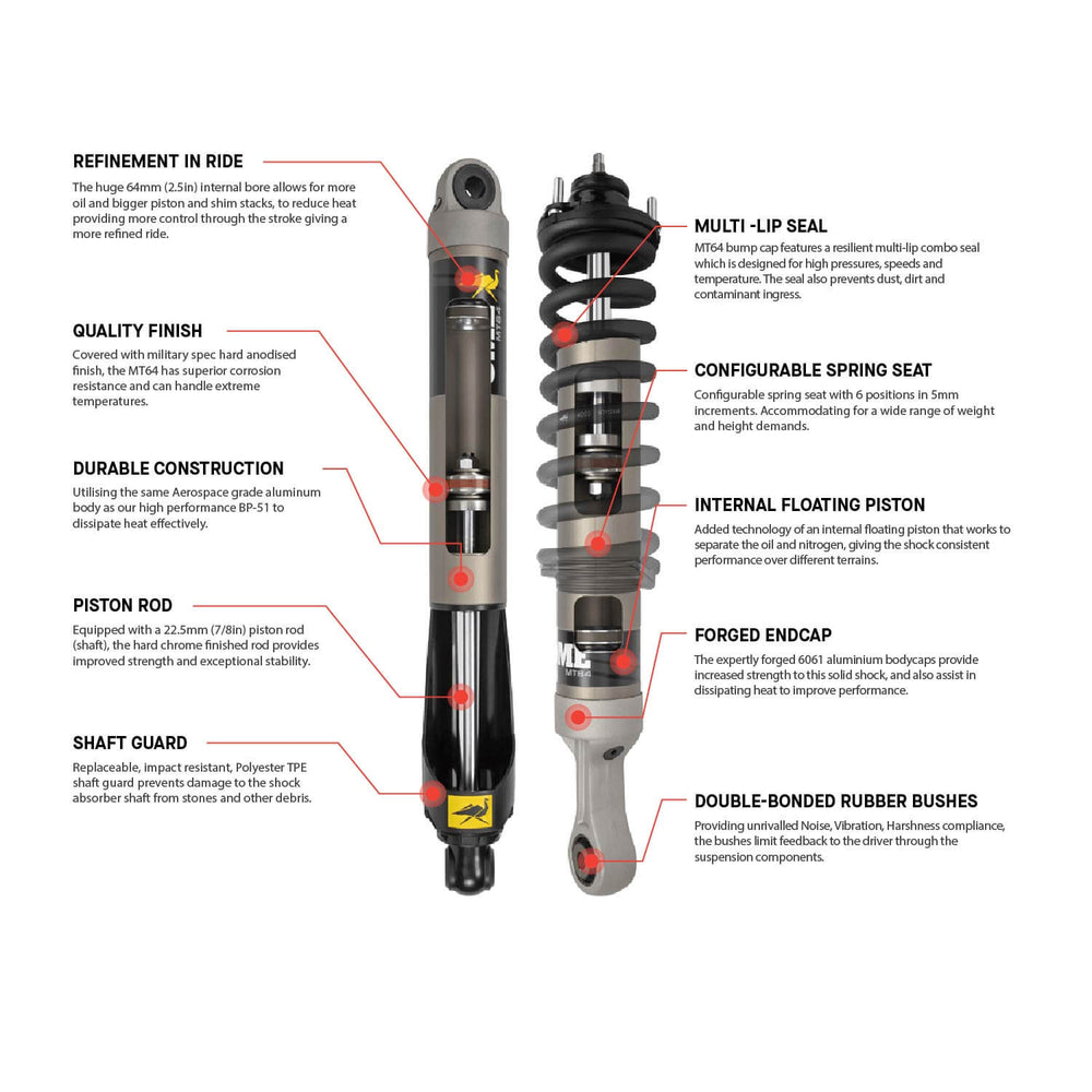 Old Man Emu 3" Lift Kit (0 Lb, 0 Lb) (ARB2116K)