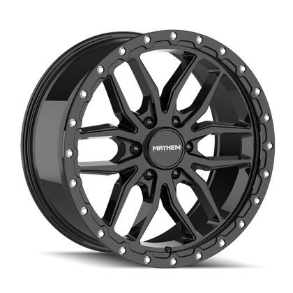 MAYHEM VECTOR 8310 GLOSS BLACK 17X9 6-139.7 18MM 106MM 8310-7983GB