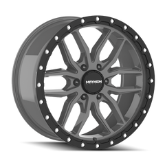 Mayhem Vector 8310 Matte Gunmetal Black Lip 17X9 6-139.7 18MM 106MM 8310-7983MGT