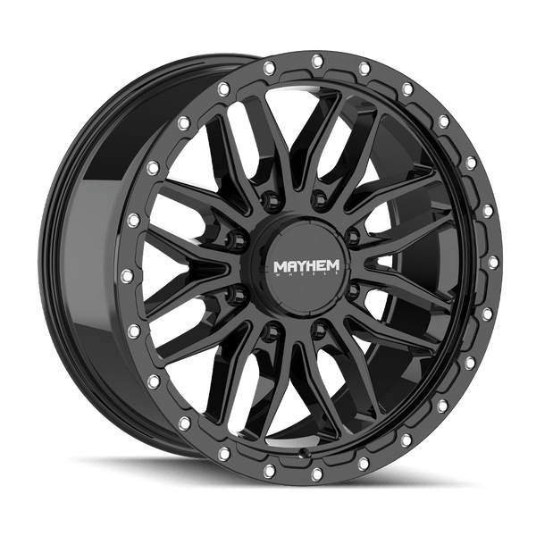 Mayhem Vector 8310 Gloss Black 20X9 8-180 18MM 124.1MM 8310-2978GB