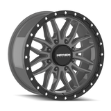 MAYHEM VECTOR 8310 MATTE GUNMETAL BLACK LIP 17X9 8-165.1 18MM 125.2MM 8310-7981MGT