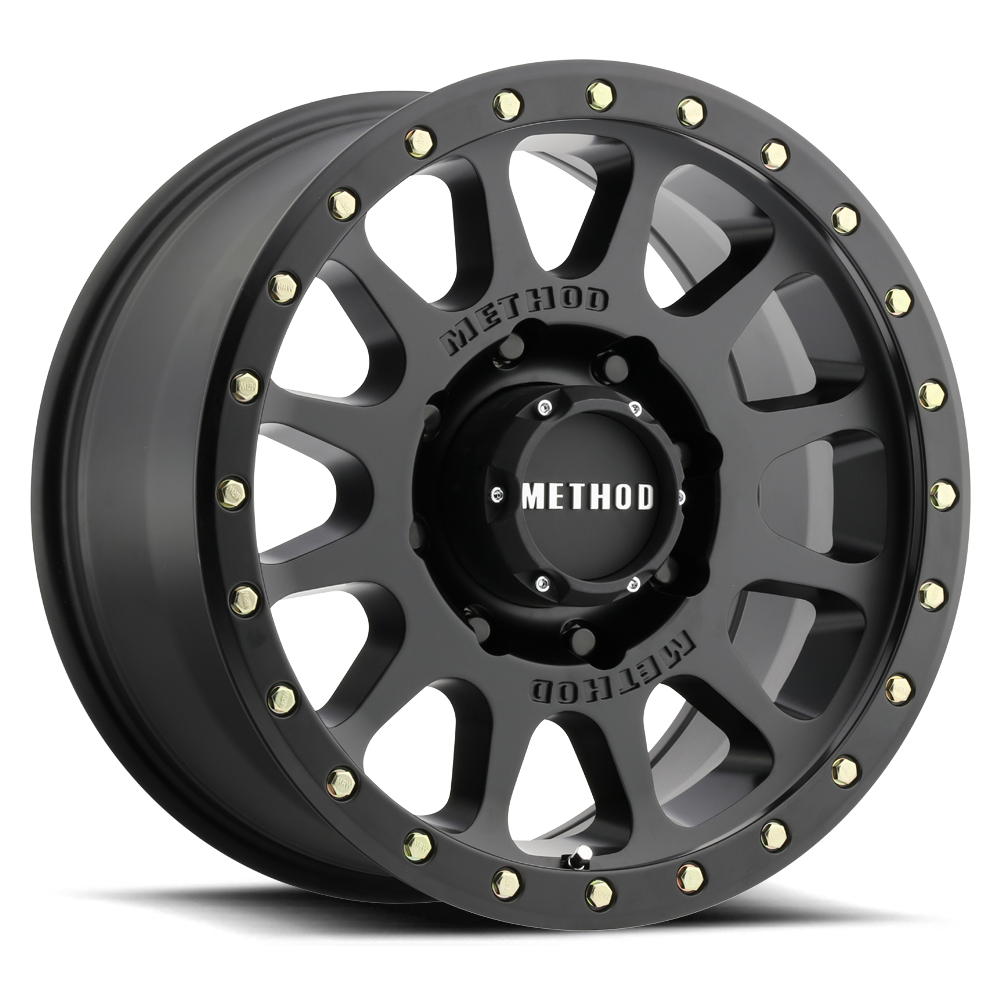 Method Race Wheels 8X170 17X8.5 Nv Hd Matte Black 0O/S 4.75In Bs (MR30578587500H)