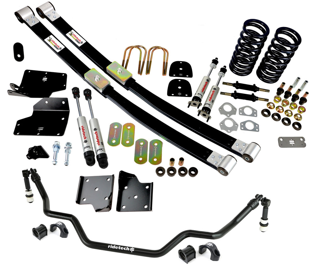 Ridetech Suspension StreetGrip system for 1967-1970 Mustang with small block.