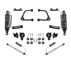Fabtech Uniball UCA Lift System w/Shocks — 3" Lift (K7103DL) — Toyota Tacoma, 4WD